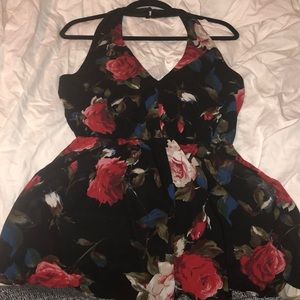 Foreign exchange floral romper